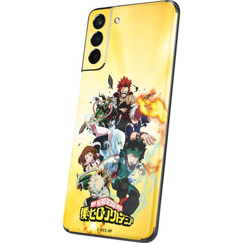 My Hero Academia Hero Team Season 4 Galaxy S21 Plus 5G Skin